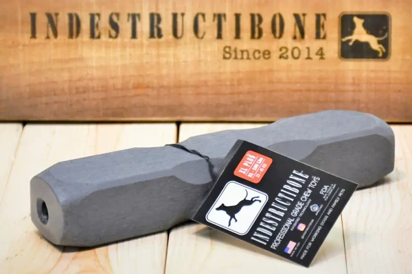 Indestructible dog toy for aggressive chewers 51-100 lbs Indestructibone XL Plus